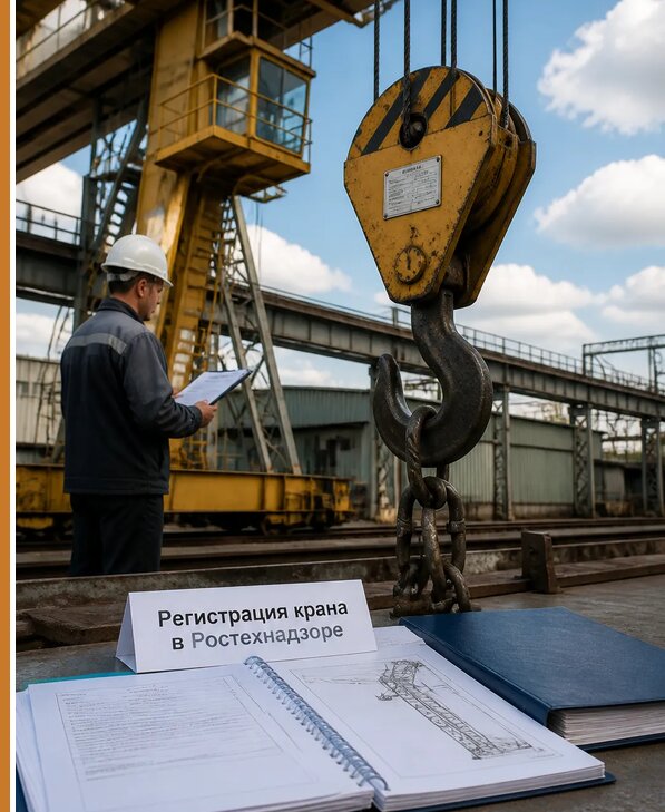 Регистрация крана в Ростехнадзоре в Тутаеве от 15726 р. | Авеста ОТиПБ
